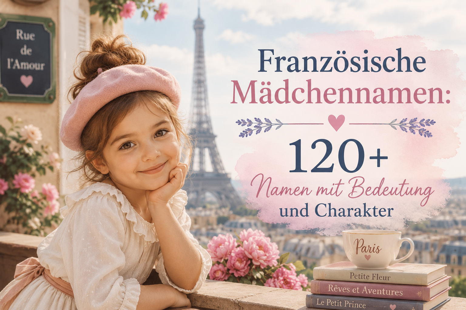 Französische Mädchennamen über 120 Namen mit Bedeutung und Charakter