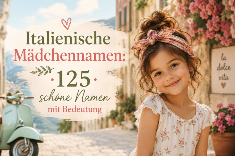 Italienische Mädchennamen 125 schöne Namen mit Bedeutung