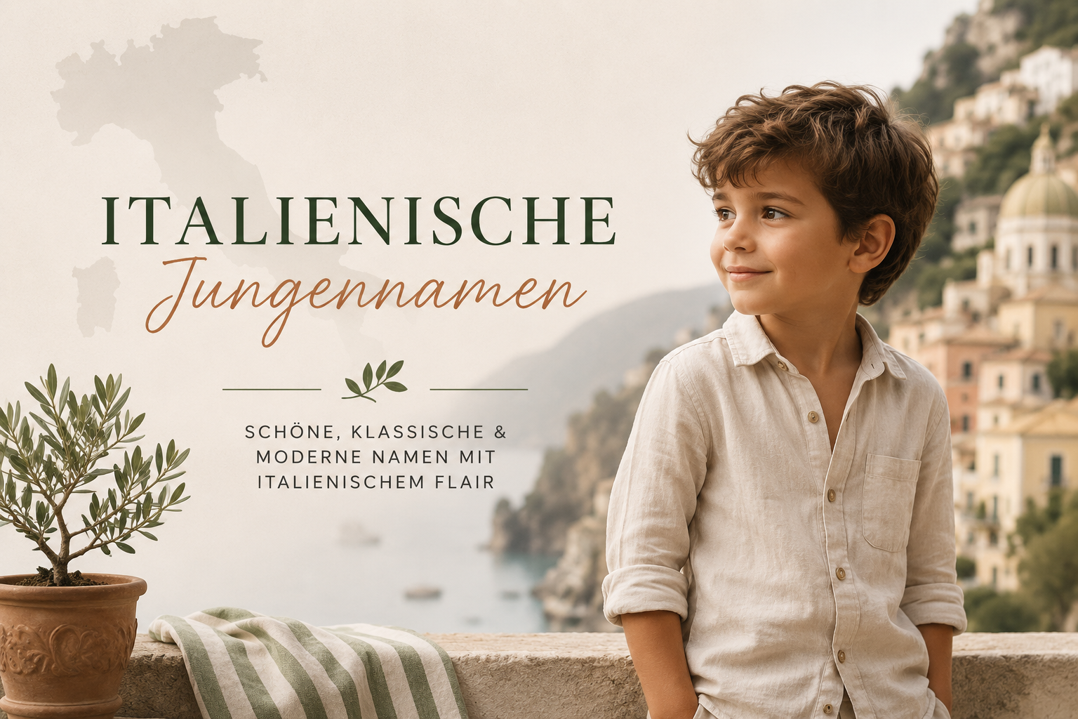 Italienische Jungennamen: Luca, Marco, Enzo, Romeo, Dante – beliebte klangvolle Vornamen aus Italien