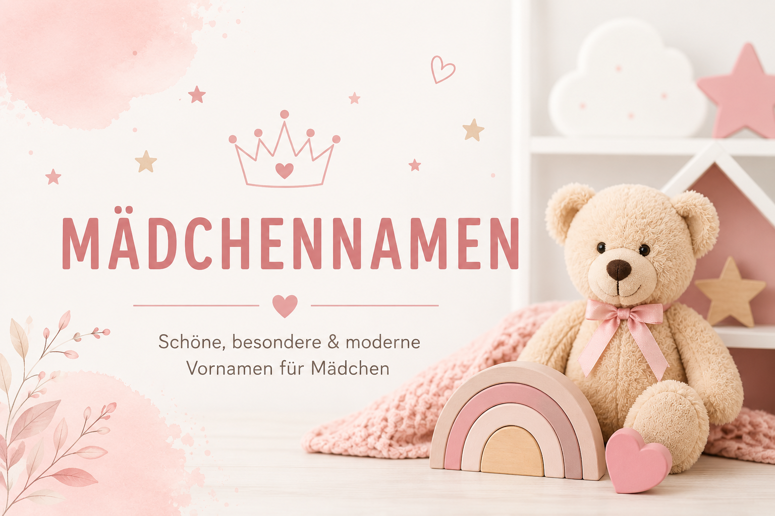 Mädchennamen von A bis Z: Mia, Emma, Hannah, Lena, Clara – schöne Vornamen für Mädchen mit Bedeutung und Herkunft